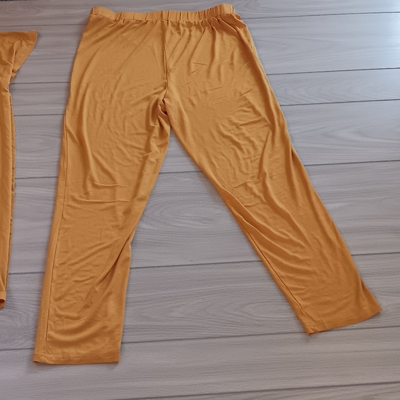 Women Plus Size Loose Solid Color Two Piece Set - Picture 7 of 15